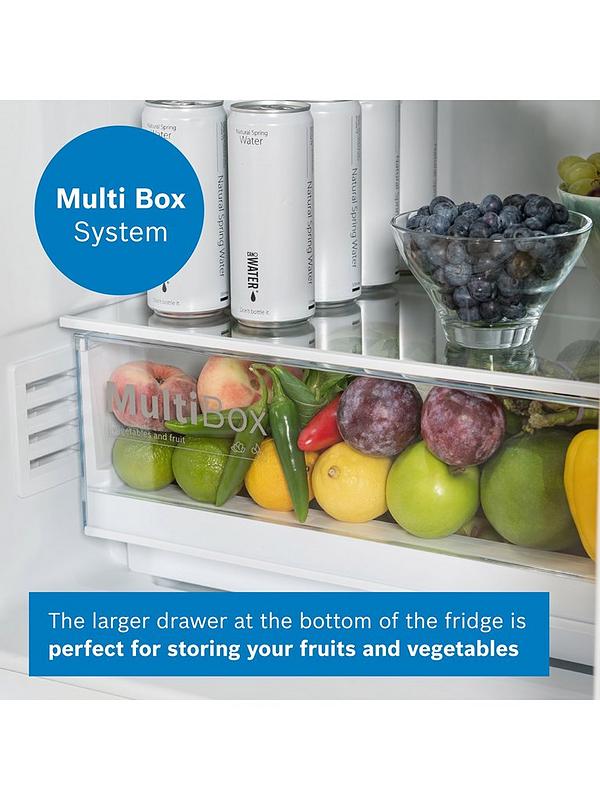 Bosch Series 2 KGN34NWEAG 60cm Wide, No Frost, 50/50 Fridge Freezer - White - Image 5